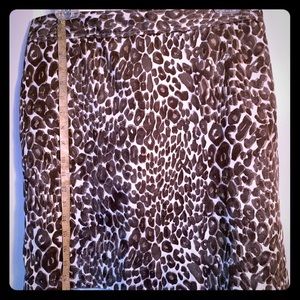 Loft leopard Mini Skirt final price